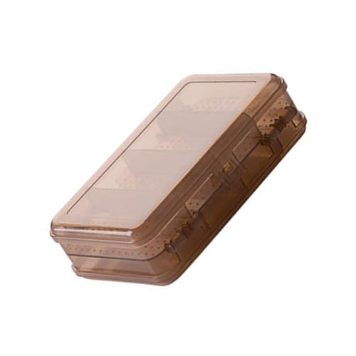 LLINthy Eleganter Schmuck Displayhalter Platz Sparen Schmuck Aufbewahrungsbox Praktische 2 Schicht Plastikorganisatoren Für Frauen Kleine Aufbewahrungsbox von LLINthy