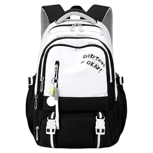 LLINthy Ergonomische Student Rucksack Großer Fach Nylon Rucksack Schultasche Daypack Für Casual And Travel Student Book Tasche Jungen Mädchenschule LLINthy Ergonomische Student Rucksack Großer Fach Nylon Rucksack Schultasche Daypack Für Casual And Travel Student Book Tasche Jungen Mädchenschule von LLINthy