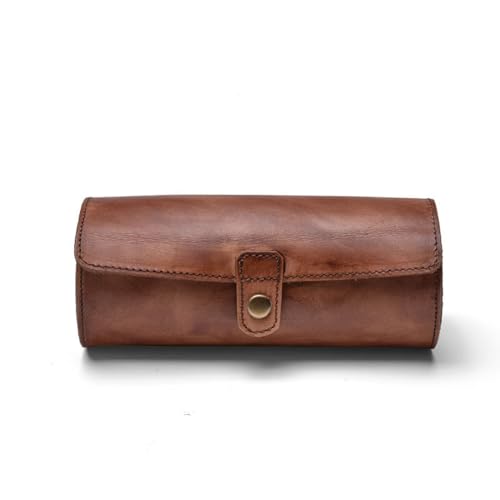 LLINthy Exquisite Schmuck Display Reisetuise Watch Storage Display Männer Geschenke Wachbox Watch Roll Box Kleine Uhr Aufbewahrungsbox Für Männer von LLINthy
