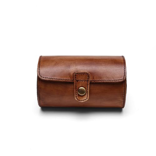 LLINthy Exquisite Schmuck Display Reisetuise Watch Storage Display Männer Geschenke Wachbox Watch Roll Box Kleine Uhr Aufbewahrungsbox Für Männer von LLINthy