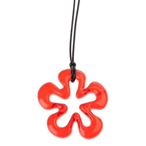 LLINthy Halskette mit Hohlblumen-Anhänger, Schmuck, Blumen-Charm, Schlüsselbeinkette, minimalistische Chocker-Halskette für Frauen und Mädchen von LLINthy