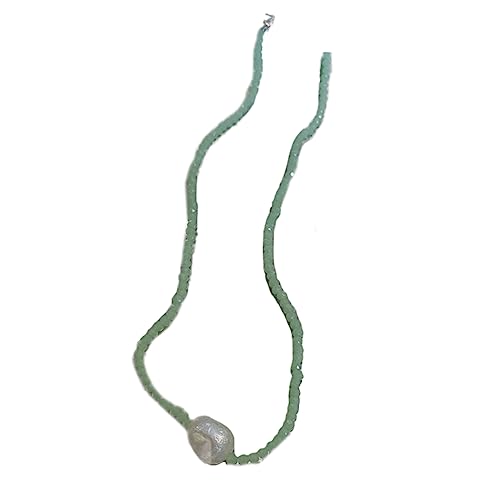 LLINthy Handgefertigte Barockperlen Florale Halshalskette Für Frauen Farbenfrohe Perlen Schlüsselbeutel Kette Schmuck Blüten Perlen Halskette Simulierte Perlen Halskette Schmuck Schmuck von LLINthy