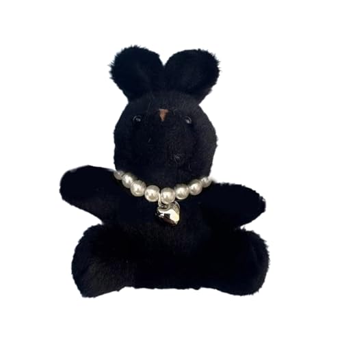 LLINthy Handgefertigter Kaninchen Schlüsselbund Weiche Und Tragbare Keyrings Frauenbeutel Geldbörse Pendellanteil Charm Spaß Und Einzigartige Accessoire Doll Ornament von LLINthy