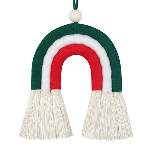 LLINthy Handgefertigter Regenbogen Schlüsselbund Wand Hängen Dekorativ Farbig Für Wohnkultur Weihnachten Babyparty Krankenschwester Schlafzimmer Wand Hanging von LLINthy