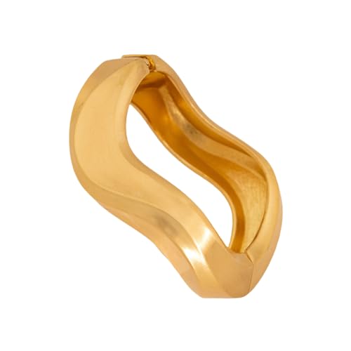 LLINthy Hip Hop Unregelmäßige Armreifen Punk Breite Manschette Geometrische Armbänder Party Schmucklegierung Textur Für Frauen Und Männer Party Kämpfer LLINthy Hip Hop Unregelmäßige Armreifen Punk Breite Manschette Geometrische Armbänder Party Schmucklegierung Textur Für Frauen Und Männer Party Kämpfer von LLINthy