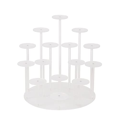 LLINthy Klare Runde Acrylprodukte Display Ständer Runde Acrylschmuck Uhren Display Podest Steigstand Rack Clear Acrylständer Für Display Runde Cupcakes Hochzeit Dessert Display Display Display LLINthy Klare Runde Acrylprodukte Display Ständer Runde Acrylschmuck Uhren Display Podest Steigstand Rack Clear Acrylständer Für Display Runde Cupcakes Hochzeit Dessert Display Display Display von LLINthy