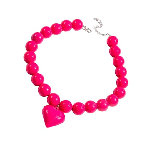 LLINthy Klassische Herz Anhänger Halskette Schmuck Perfekt Für Alltägliche Verschleiß Und Besondere Anlässe Wie Daten Oder Partys Herzanhänger von LLINthy