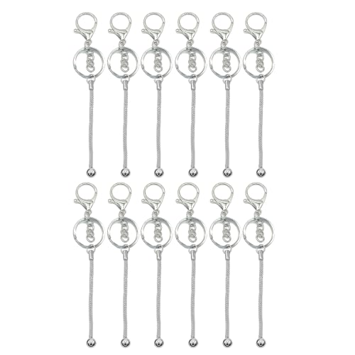 LLINthy Kreativer Eleganter Schmuck Mit 12 Silbernen Metall Langstangen Charme Accessoire Für Halsketten Und Ohrringe Stylische Outfits Schmuckherstellung LLINthy Kreativer Eleganter Schmuck Mit 12 Silbernen Metall Langstangen Charme Accessoire Für Halsketten Und Ohrringe Stylische Outfits Schmuckherstellung von LLINthy