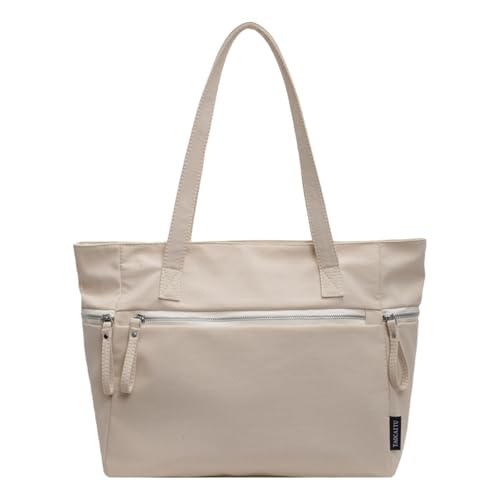 LLINthy Lässige Canvas Umhängetasche Für Den Täglichen Gebrauch Geeignet Für Klassenzimmer Und Pendelpendel Einstellung Großer Kapazität Handtasche College Student Book Tasche von LLINthy