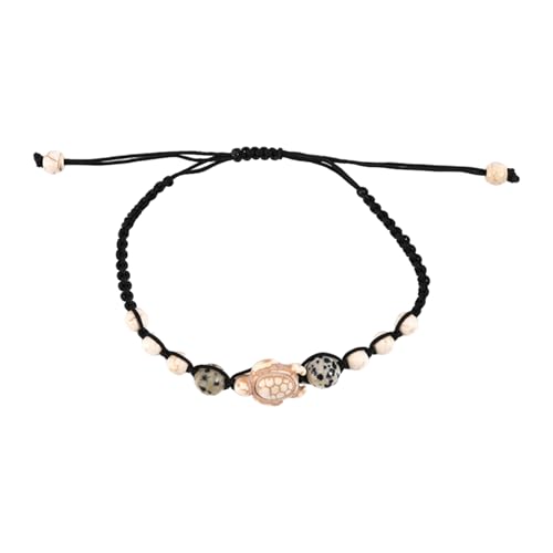LLINthy Meeresschildkröten Naturstein Perlenarmband Turquoise Steine ​​Armaturen Für Frauen Und Männer Stilvolle Handchain Accessoires Meeresschildkröten Armband von LLINthy