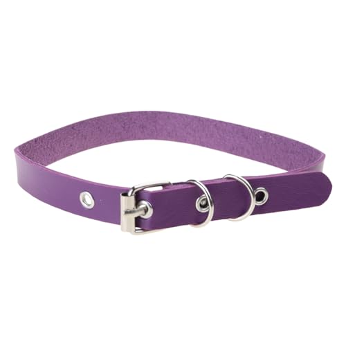 LLINthy Mode Gothic Rock Choker Halskette PU Leder Cosplay Punk Heckchain Für Tägliche Verstellbare Neckgürtel Musikfestival Schmuck Schmuck von LLINthy