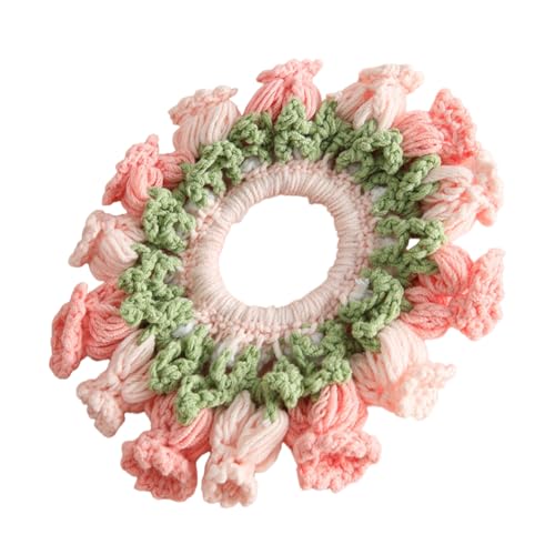 LLINthy Mode Häkelkopfverpackung Mit Einzigartigen Blumenmuster Designs Tragbares Accessoire Für Trendige Frauen Und Mädchen Haarband Für Hochzeiten von LLINthy