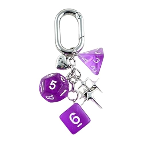 LLINthy Mode Kleine Dices Softball Schlüsselanlagen Robuste Harzmaterialien Sport Themativer Charme Tragbares Modezubehör Dices Keychain LLINthy Mode Kleine Dices Softball Schlüsselanlagen Robuste Harzmaterialien Sport Themativer Charme Tragbares Modezubehör Dices Keychain von LLINthy