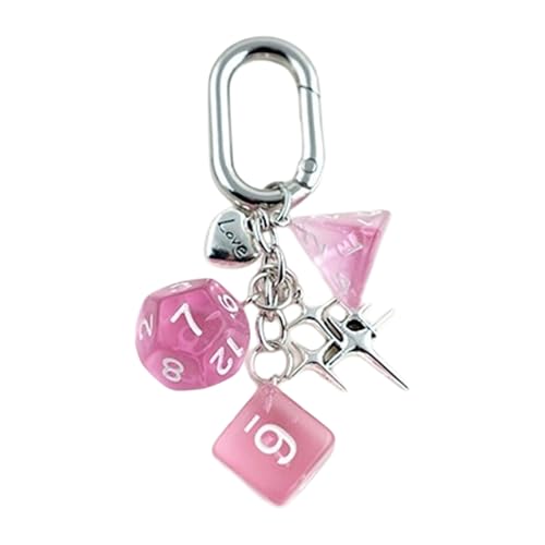 LLINthy Mode Kleine Dices Softball Schlüsselanlagen Robuste Harzmaterialien Sport Themativer Charme Tragbares Modezubehör Dices Keychain LLINthy Mode Kleine Dices Softball Schlüsselanlagen Robuste Harzmaterialien Sport Themativer Charme Tragbares Modezubehör Dices Keychain von LLINthy
