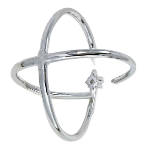 LLINthy Mode Northstars Verstellbare Ringe Für Frauen Einzigartige Böhmische Stile Mit Stilvollen Kristallen Trendige Frauen Tragen Legierte Statement Ringe von LLINthy