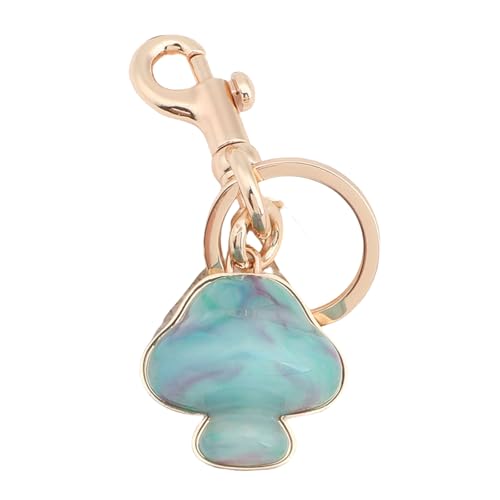 LLINthy Mode Pilzbeutel Charme Keychain Alloy Key Accessoire Für Handtaschen Und Koffer Verbessert Ihren Look Legierungschlüsselring von LLINthy