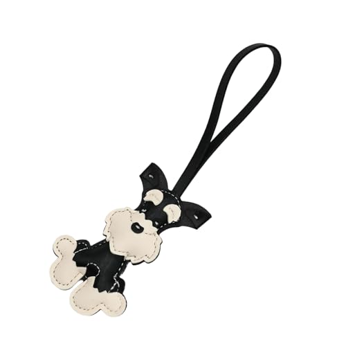 LLINthy Mode Robuster Schnauzer Hund Schlüsselbund Charme Anhänger Für Die Personalisierung Eleganter Stile Und Modes Statement Stücke Tierliebhaber Schmuck Schmuck von LLINthy
