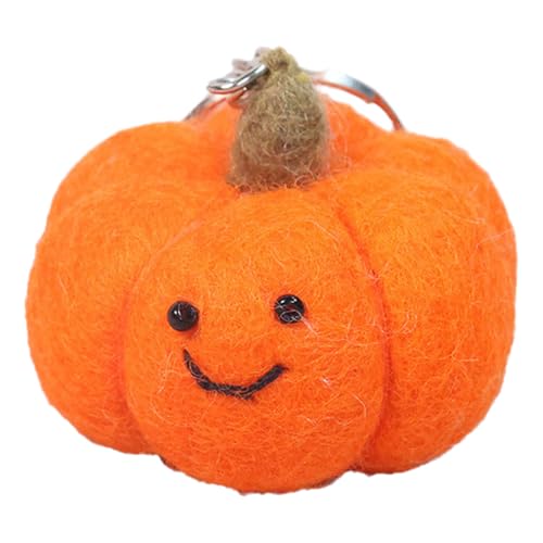 LLINthy Modische Filzpendellasche Zauber Fruchtform Schlüsselhalter Einzigartiger Modes Statement Schlüsselbund Zubehör Für Tägliche Verwendung Lebendiger Farbschlüsselzubehör von LLINthy