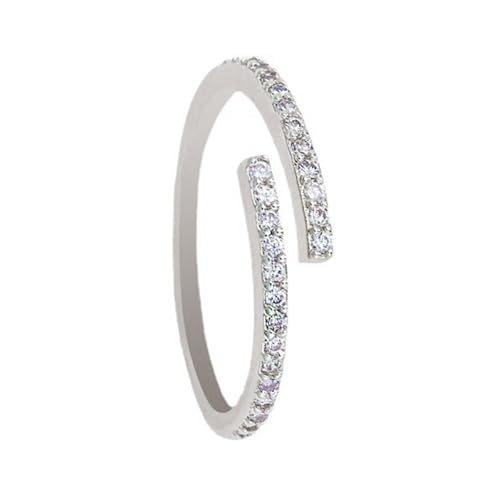 LLINthy Modische Legierungsringe Für Männer Und Frauen Verstellbare Fingerringe Accessoires Handgefertigt Unregelmäßige Geometrische Eröffnungsringe Einzigartige Geschenk Für Sie von LLINthy