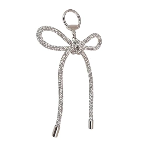 LLINthy Schöner Bowknot Hanging Ornament Schlüsselanhänger Und Bag Accessoire Trendy Handgefertigtes Geschenk Für Frauen Damen Handgefertigter Schmuck von LLINthy