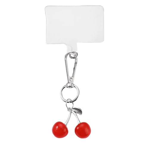 LLINthy Schöner Häkeln Erdbeer Schlüsselbund Charme Tragbar Für Die Innen Und Taschendekoration In Robusten Baumwollwäsche Elegante Hängende Verzierung von LLINthy