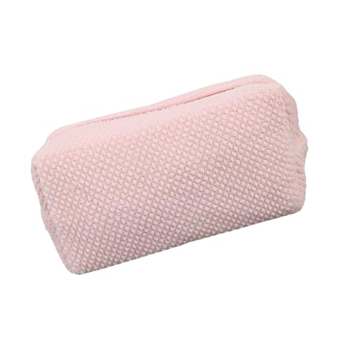 LLINthy Stifte Mit Großer Kapazität Bleistiftbeutel Plüsch Stiftkoffer Mehrzweckstiftbeutel Reißverschlüsse Stiftkoffer Reise Make Up Tasche Für Frauen Girl Stift Koffer von LLINthy