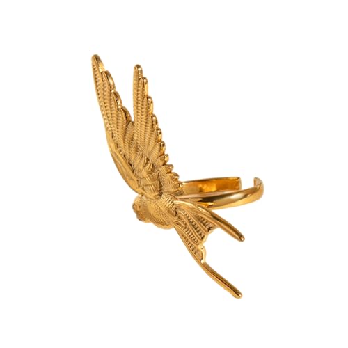 LLINthy Stilvolle Friedenstauben Klingen Handgefertigt Für Modische Personen Die Komfort Und Symbolik Täglichen Oder Event Friedenstauben Ringe Suchen von LLINthy