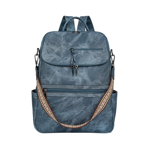 LLINthy Student School Rucksack Retro Travel Rucksack Große Kapazität Casual Daypacks PU Leder Girls Ästhetische Tasche School Tasche Ästhetik Lässige Daypacks Modetriebe LLINthy Student School Rucksack Retro Travel Rucksack Große Kapazität Casual Daypacks PU Leder Girls Ästhetische Tasche School Tasche Ästhetik Lässige Daypacks Modetriebe von LLINthy