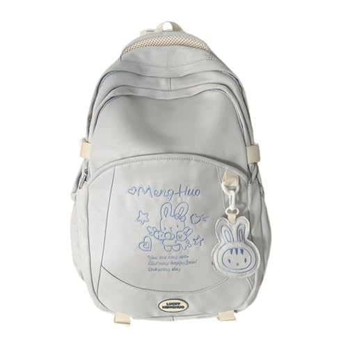 LLINthy Stylish Cartoon Stickrucksack Mit Einstellbaren Gurten Mode Mode Große Kapazität Junior High School Tasche Für Teenager Mädchen Mehrfach Taschen Rucksack LLINthy Stylish Cartoon Stickrucksack Mit Einstellbaren Gurten Mode Mode Große Kapazität Junior High School Tasche Für Teenager Mädchen Mehrfach Taschen Rucksack von LLINthy