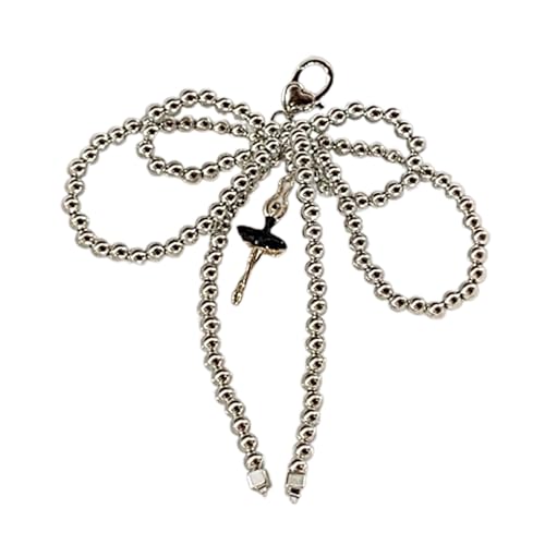 LLINthy Süßer Bowknot Schlüsselbund Charme Mode Keyring Telefon Charme Bag Anhänger Schmuck Für Frauen Accessoires Bowknot Keychain von LLINthy