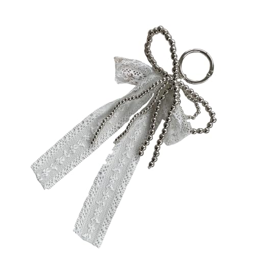 LLINthy Sweet Ribbon Bowknot Keychain Mode Accessoire Niedlichkeitstasche Charme Elegantes Bag Anhänger Modeschlüsselanhänger Für Mädchen Einfache Reinigung Wanddekore von LLINthy
