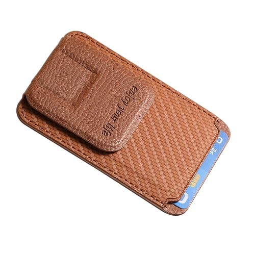 LLINthy Telefon Stand Card Case Telefon Brieftasche Mit Internem Schichtmagnet Für Effiziente Speicher Geschäftsreisekoffer von LLINthy