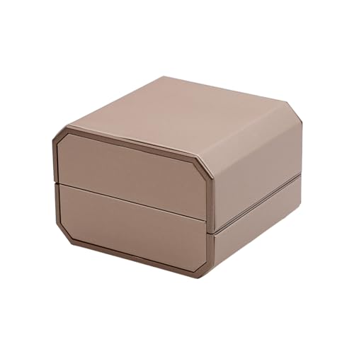 LLINthy Tragbarer Schmuck Aufbewahrungsbox Reisehalter Für Frauen Eleganter PU Ohrring Halskette Organisator Display Hülle Schmuckhalter Tragbarer Schmuck Aufbewahrungsbox Aufbewahrung von LLINthy