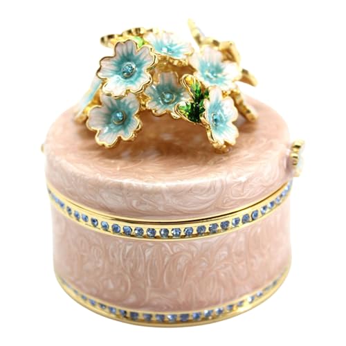 LLINthy Tragbarer Schmuckschachtel Mondstern Sticker Reißverschluss Halskette Ohrringe Ringe Aufbewahrungsbehälter Tragetasche wasserdichte Schmuckbehälter von LLINthy