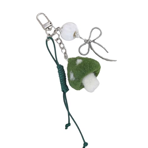 LLINthy Weiche Plüsch Pilzschlüssel Für Charm Plüsch Pilzbeutel Hänge Charm Stilvoll von LLINthy