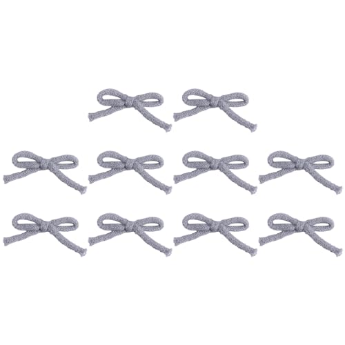 LLINthy Weiche Und Komfortable Gestrickte Band Bowknot Anspruchsvolle Verbesserungen Mode Gestrickte Bowknot Schmuckanhänger Anhänger Charme Handgefertigte Enthusiasten Der Lieblingsstrickbedarf von LLINthy
