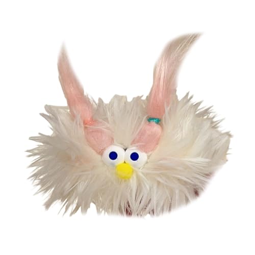 Mädchen Haarclip Pelzige Haarnadel Adorkable Kopfschmuck Haarzubehör Teufel Cartoon Clip Haarnadel von LLINthy