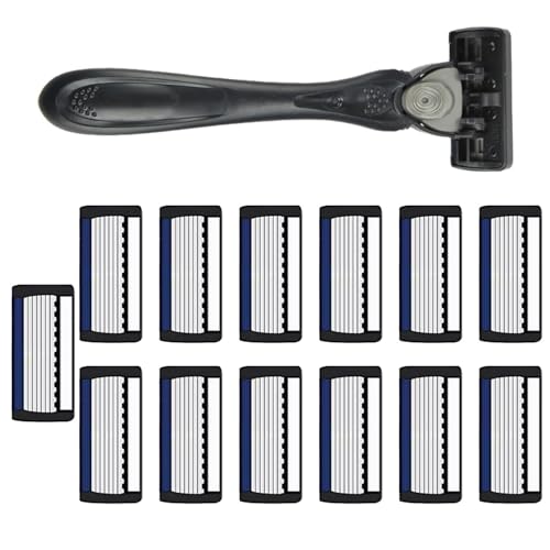 Männer Rasierten Rasierschiner 7-layer Sicherheitsrasierer Haarentfernungshandbuch Rasierer Leicht Zu Verwenden Manueller Rasierer Für Tägliche Und Reisegebrauch von LLINthy