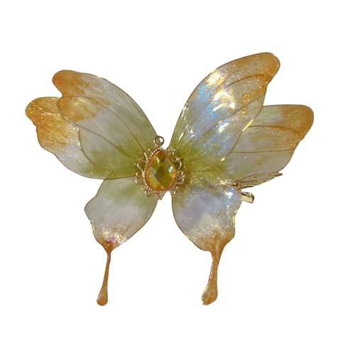 Modische Schmetterlings-Haarspange für Damen, verschönert Ihren Look mit einem zarten und trendigen Haar-Accessoire von LLINthy