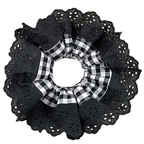 Multi Layer Spitzenrückte Hohe Elastizität Pferdeschwanz Haar Bindungen Ladies Girls Scrunchies Haarzubehör Zum Geburtstag von LLINthy