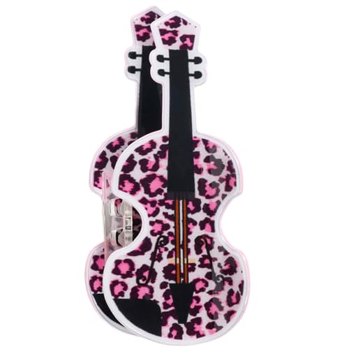 Neuheit Klauenclip Gitarre Kreative Pullover Haarnadel 2000er Jahre Stylish Bündel Ornament Elegante Musikinstrument Ornament Orament von LLINthy