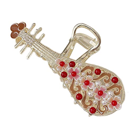 Pferdeschwanzklauenclip Jaw Clip Nicht Slip Chinese Haarklauenclip Für Dickes Haar Silber Farbhai Clip Frauen Kopfschmuck von LLINthy