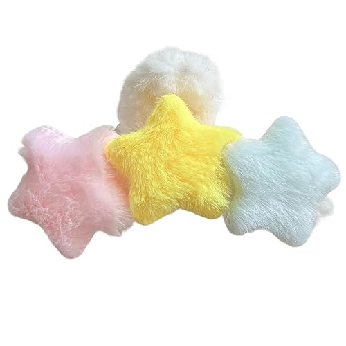 Plüschhaarklauenclip Für Kinder Weibliche Haifischkiefer Kieferklemme Nicht Schlupf Pferdeschwanzhalter Haare Barrettes Für Frauen Dickes Haar von LLINthy