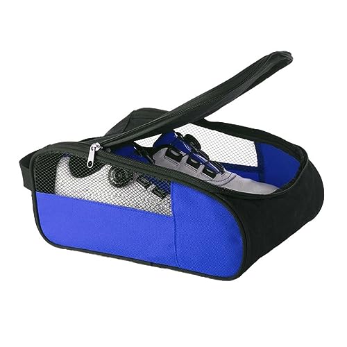 Reißverschluss Golfschuhtasche Tragbare Sportschuhe Trägertaschen Reiseschuh Aufbewahrungsorganisator Golfzubehör Für Männer Frauen Mesh Schuhe Tasche Organizer Atmungsaktiv von LLINthy