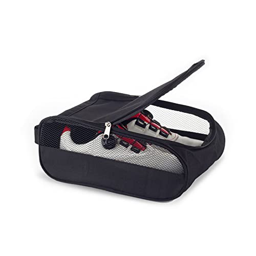 Reißverschluss Golfschuhtasche Tragbare Sportschuhe Trägertaschen Reiseschuh Aufbewahrungsorganisator Golfzubehör Für Männer Frauen Mesh Schuhe Tasche Organizer Atmungsaktiv von LLINthy