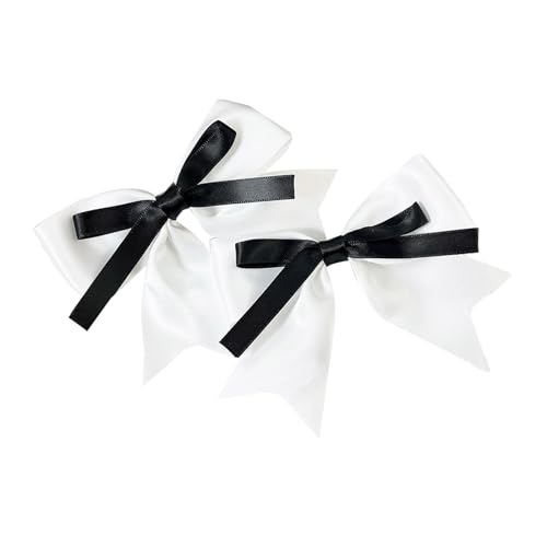 Ribbon Bowknot Haarclip Für Mädchen Haarnadel Entenbills Haarschlüsse Barrettes Für Frauen Sidebangs Haarstyling Tool 2pcs von LLINthy