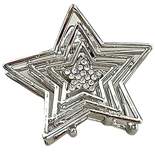 STYLEHOHL OUT STAR FEMALE PONYTAIL HAIR CLIP Zarter Kieferclip Nicht Schlupf Pferdeschwanz Einkaufshaarzubehör von LLINthy