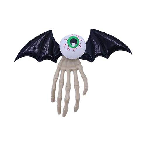 Schädelhande Fledermausflügel Form Haarnadeln Heiße Mädchen Augapfel Fledermausflügel Haare Clip Punk Fledermausflügel Haare Für Teenager von LLINthy