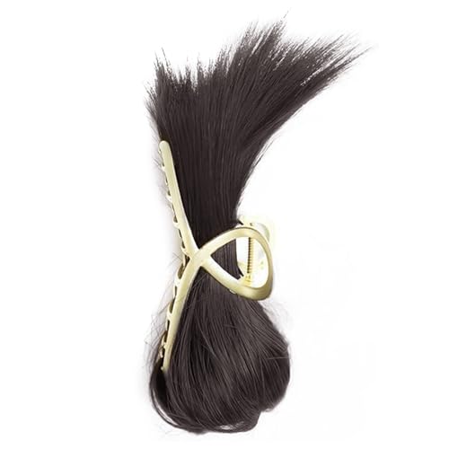 Schnelle Pferdeschwanzverlängerung Frauen Synthetisches Haarstück Mit Sicherem Haarclip Natürlicher Look Party Haardekoration von LLINthy