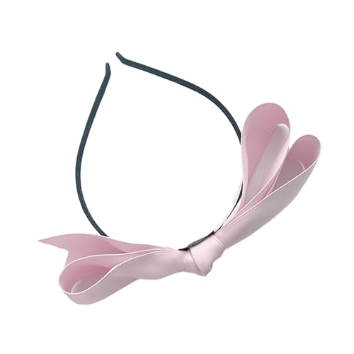 Schöne Bogen Kopfbedeckung Prom Birthday Hair Bands Kopfbedeckungsband Large Bogen Stirnband Mädchen Haare Kopfstückzubehör von LLINthy